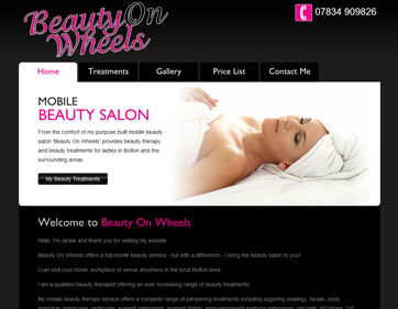Beauty On Wheels Bolton Mobile Beauty Therapist