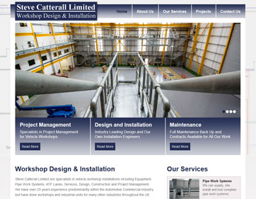 Steve Catterall Limited Workshop Design and Installation